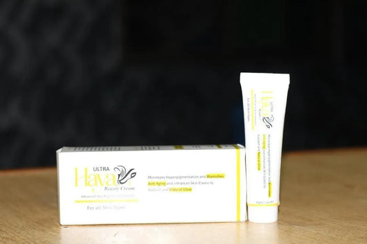 Haya Beauty Cream Whitening Anti-Aging Hydrating Glass Tube