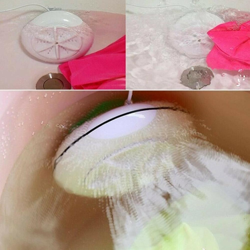 Portable Mini Washing Machine for Home & Travel