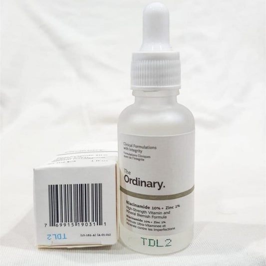 The Ordinary Niacinamide 10% + Zinc 1% Serum for Blemish Control