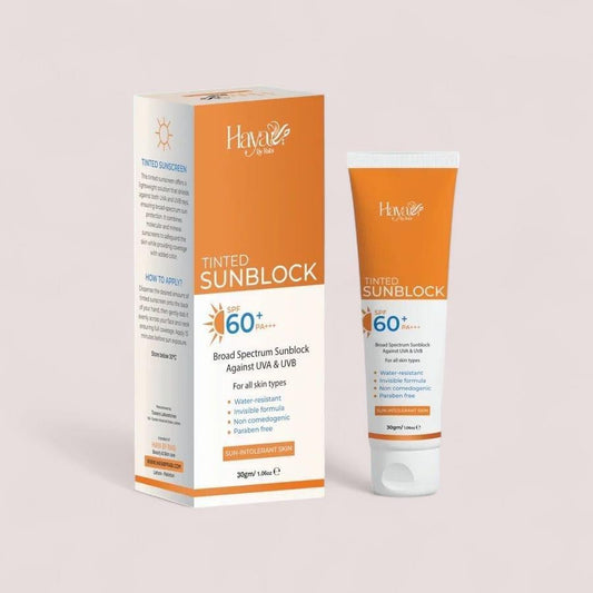 Tinted Sunblock for Pakistani Sun - UVA UVB Protection