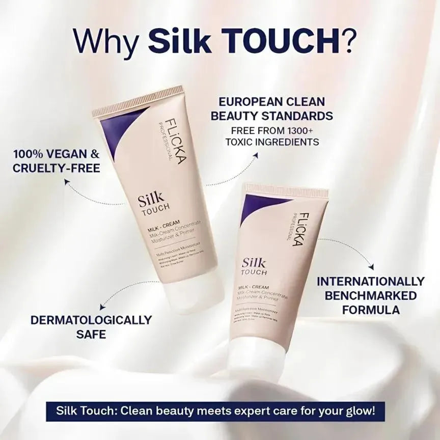 Flicka Silk Touch 3-in-1 Moisturizer & Primer Cream